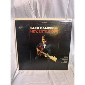 Vintage 1968 Glen Campbell, Hey Little One Vinyl Record 12 In Lp Capitol Records